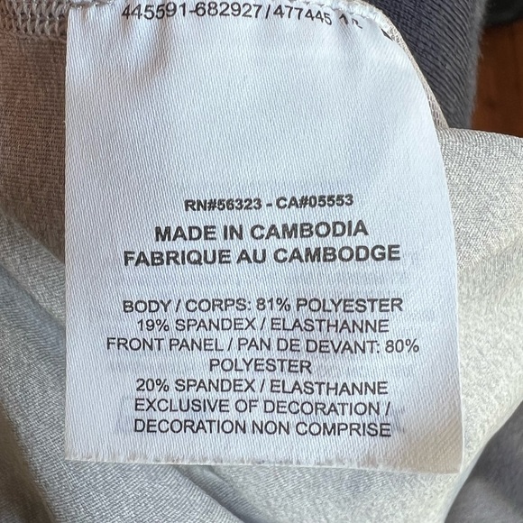 Gray Nike Pro Tank Top, Size S - Picture 3 of 4